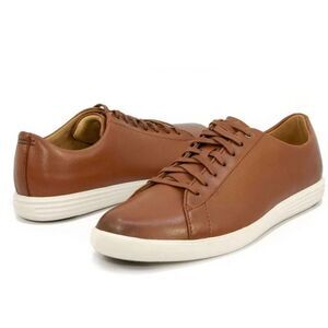 COLE HAAN Grand Crosscourt Ii Leather Sneakers Size 9.5M